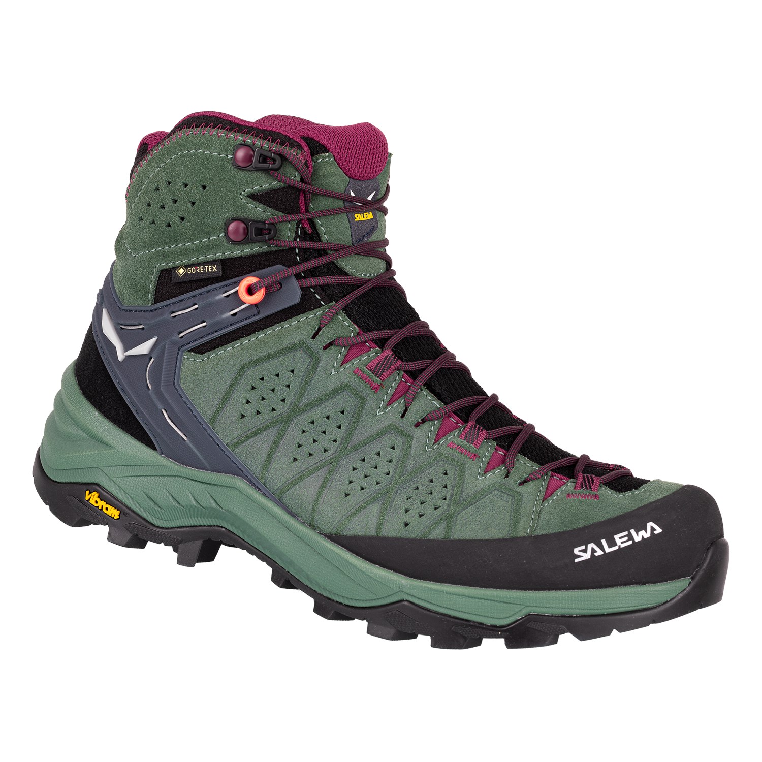 Salewa Alp Trainer 2 Mid GORE-TEX® Bayan Yürüyüş Ayakkabısı Yeşil Türkiye 037561OUZ